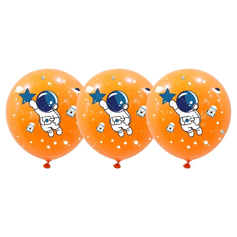 Esplorazione di palloncini a tema astronauta nello spazio, decorazione per feste di compleanno per bambini, decorazioni per baby shower globos per