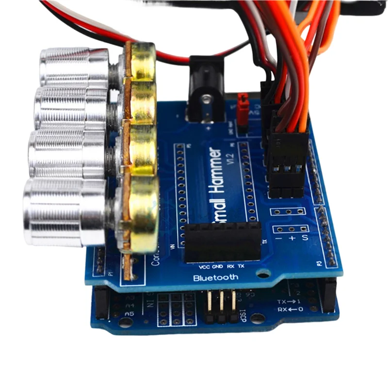 A49U 1 pezzo SNAM5300 4Dof assemblato in metallo quattro braccio robotico gratuito accessori di ricambio robot fai da te per kit Arduino