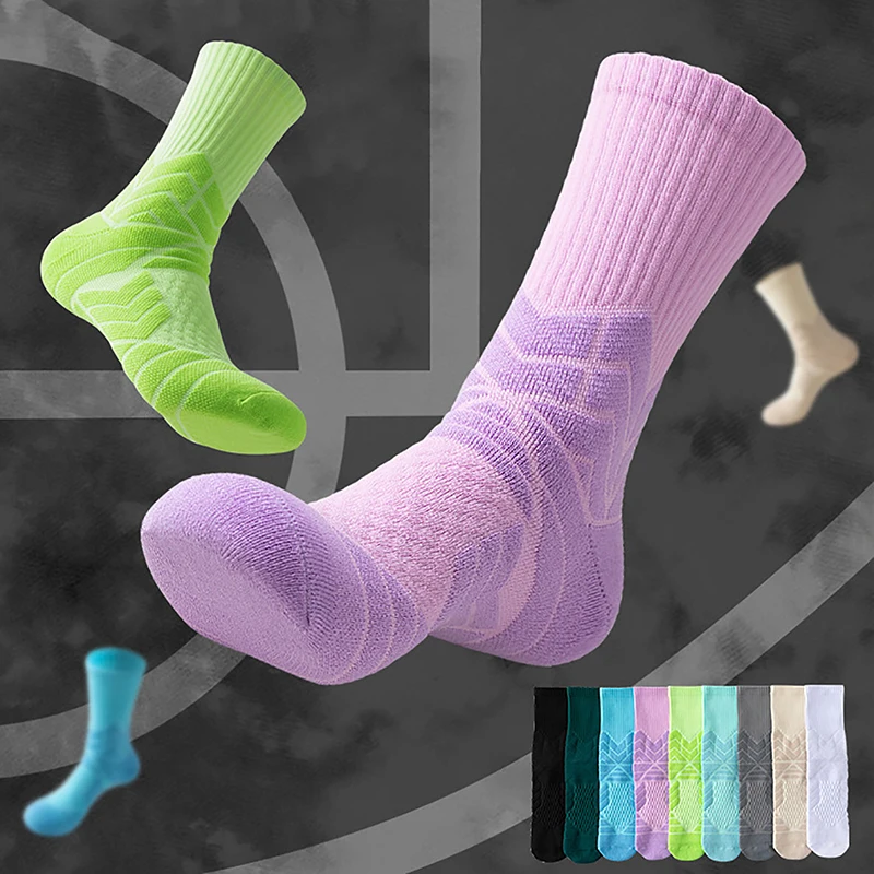 Professional Competition Cycling Socks Men Women Sport Riding Socks Mesh Basketball Badminton Racing Socks