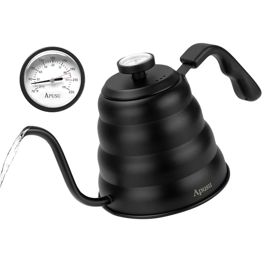 

Stainless Steel Pour Over Coffee Pot Precise temperature control High quality Outdoor picnic coffee professional coffee equipmen