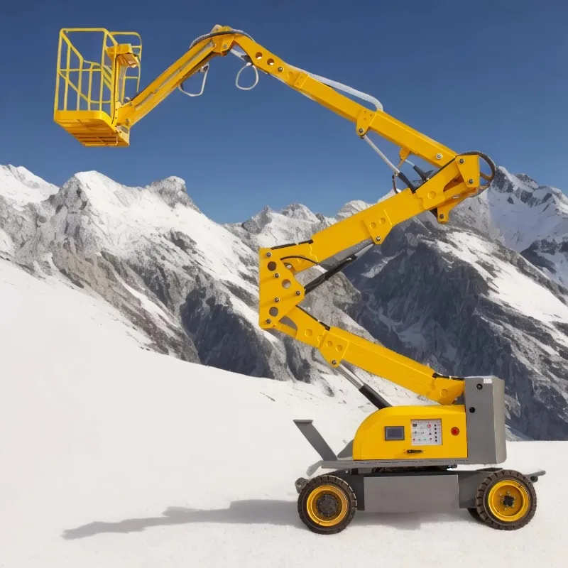 Customize Self-Propelled High-Altitude Work Platform with 20M To 25M Range Curved Arm Lift Articulated Arm Product Category Lift