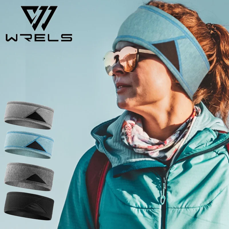 WRELS Outdoor High Quality Sweat Beanie Hat Cycling Hiking Windproof Sweat-Absorbing Skull Cap Anti-slip Unisex Yoga Hair Bands