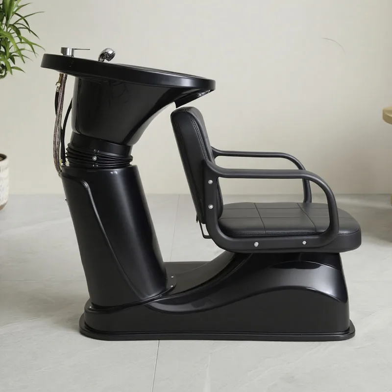 LH Beauty Salon Barbershop Hair Washing Chair Sitting Flush Bed