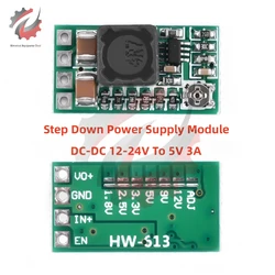 1/3/5PCS Mini Step Down Power Supply Module DC-DC 12-24V To 5V 3A Voltage Buck Converter Adjustable 1.8V 2.5V 3.3V 5V 9V 12V