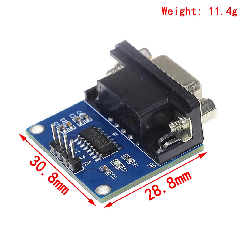 MAX3232 RS232 to TTL Serial Port Converter Module DB9 Connector MAX232