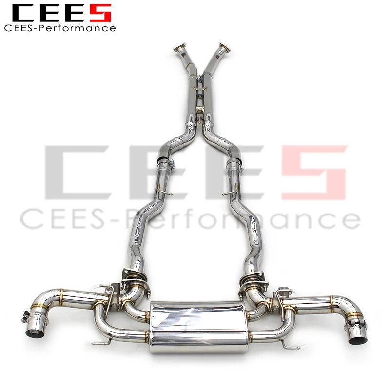 

CEES Catback Exhaust For DB11 Vantage V12 5.2L 2017-2018 Stainless Steel Racing Car Exhaust systems Muffler Escape