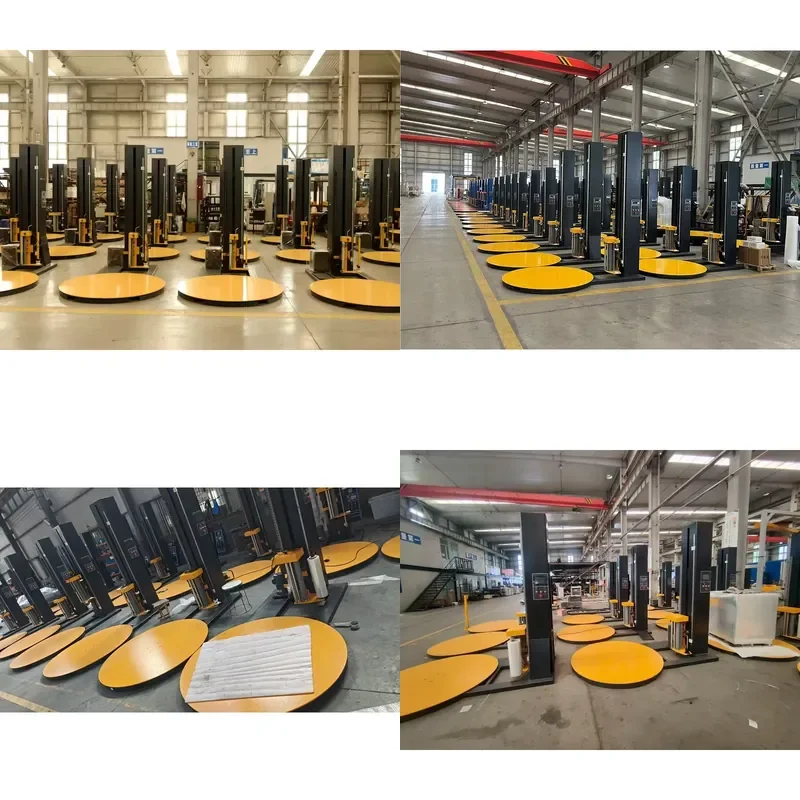 for EVERLIFT automatic pallet wrapping machine stretch film packaging equipment for warehouse logistics heavy cargo packing