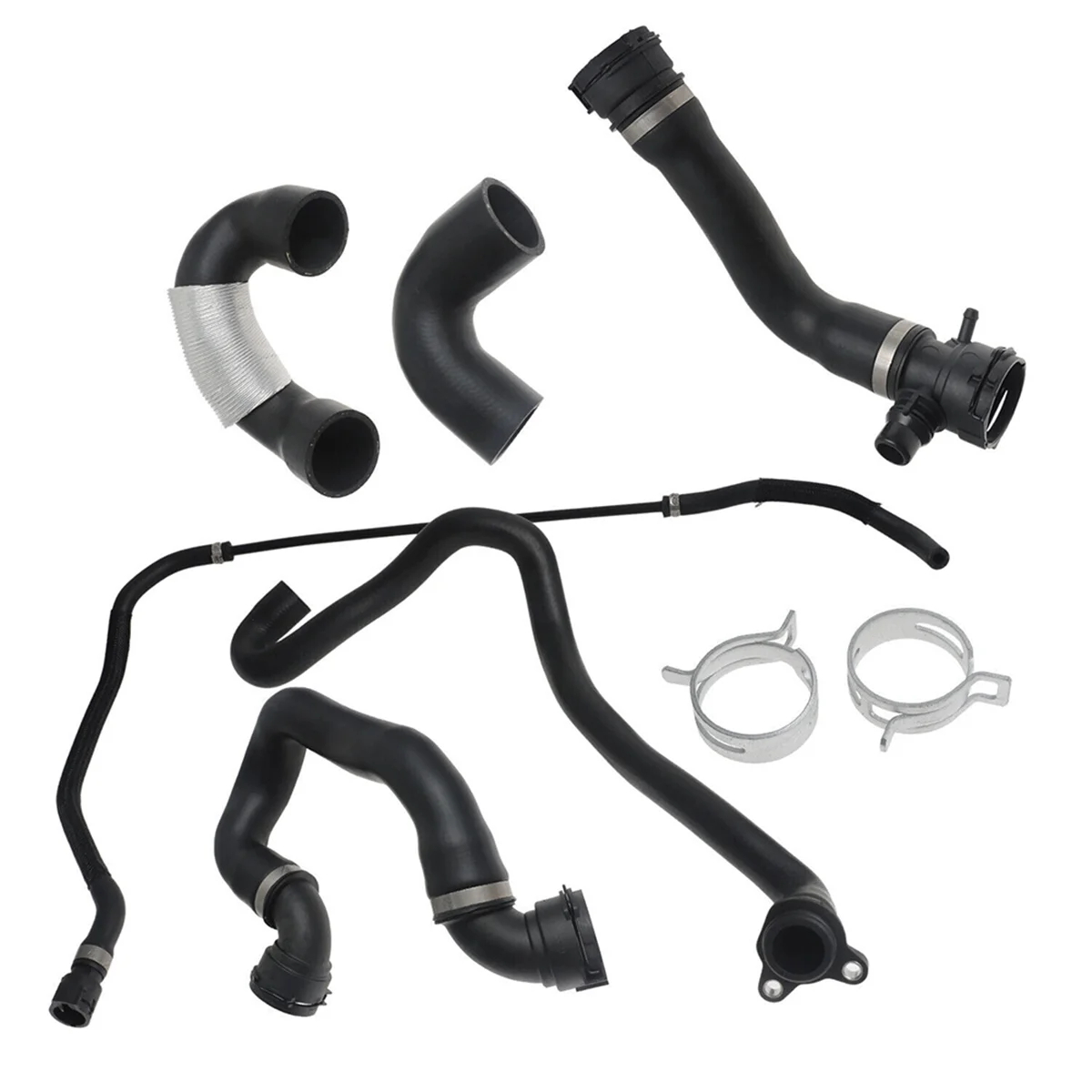 

6PCS Hoses Radiator Coolant Water Hose Pipe Kit for BMW 135i 335i 335xi 2007-2010 11537585023 17128570061