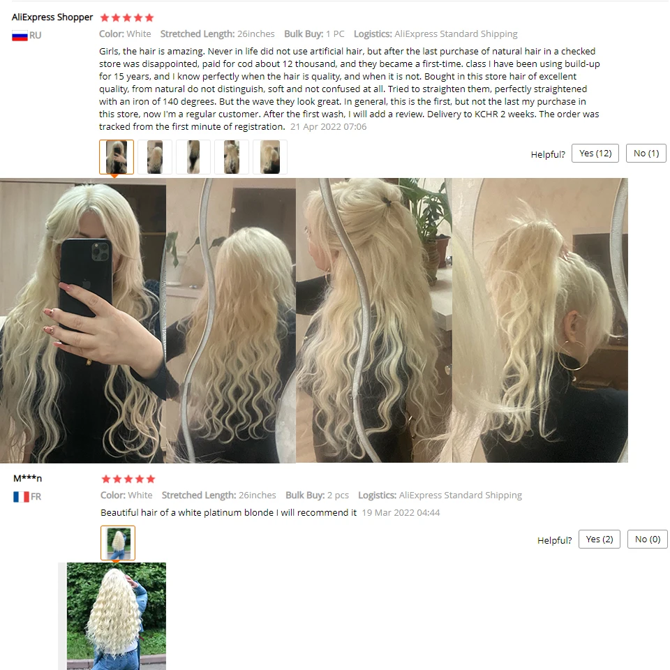 Kolorowe pasma włosów typu Body Wave 613 fortepianowy blond naturalne syntetyczne doczepy do włosów Ombre gruby kucyk luźne głębokie tkanie włosów