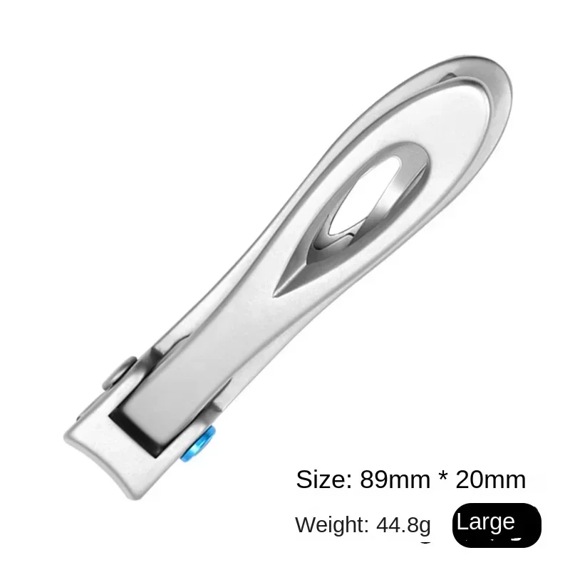 Professionele nagelknipper van roestvrij staal, nagelknipper voor teennagels en vingernagels, manicure trimmer, teennagelknipper voor dikke nagels - afbeelding 2