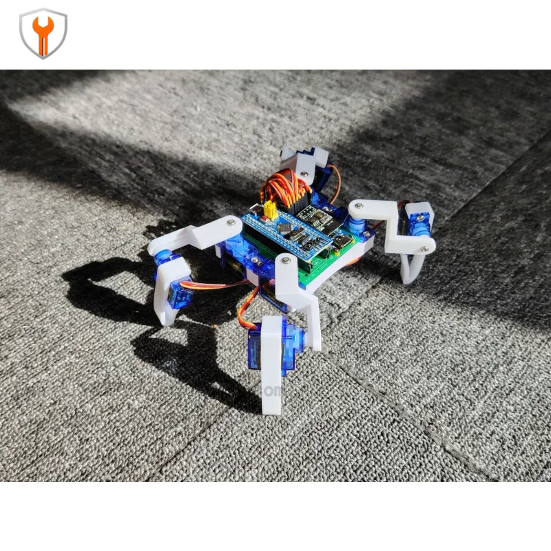STM32 quadruped robot spider biomimetic programming WIFI remote control microcontroller DIY development board opensourceembedded