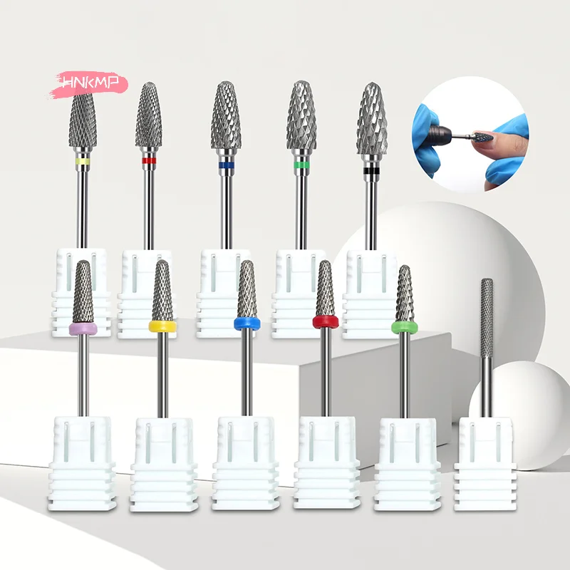 1 قطعة التنغستن الصلب مسمار مثقاب الخشب قاطعة المطحنة الكهربائية ل مانيكير باديكير أدوات ملفات الأظافر بت جهاز لدغ التدريبات #2