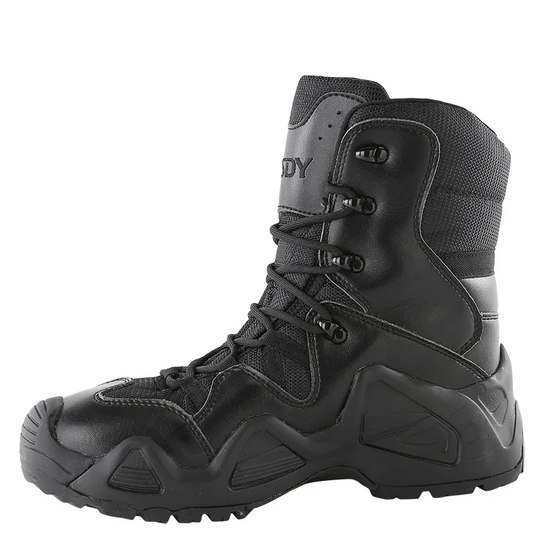 New Men Boots Desert Combat Outdoor Man Non-slip Snow Boots Male Waterproof Tactical Platform Ankle Boots