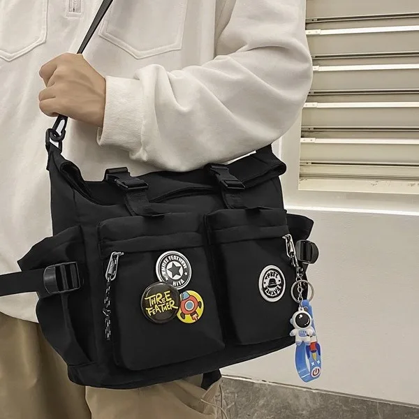 Japanese Harajuku School Bags for Teenage Girls Casual Fashion Crossbody Bag New Trendy Shoulder bag Student Backpack Hand bags