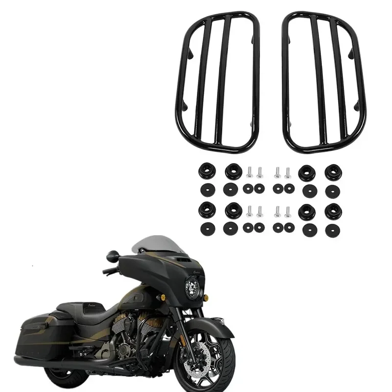 

For Indian Springfield 2016-2023 Chieftain 2014-2018 Dark Horse Roadmaster Elite Limited Motorcycle Saddlebag Lid Rack