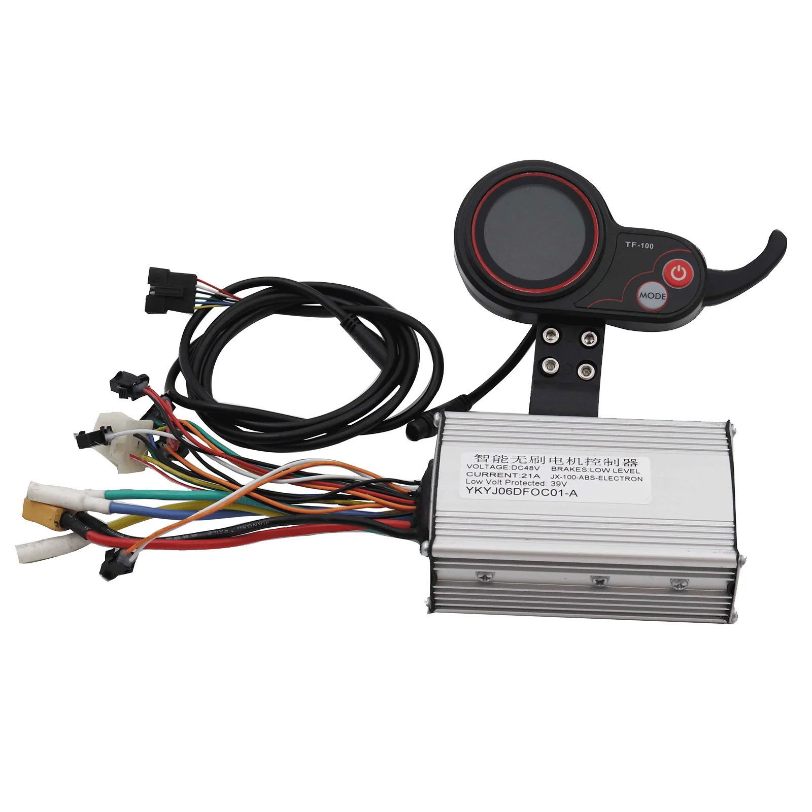 Controlador sin escobillas para patinete eléctrico Kugoo M4 Pro, medidor de acelerador con pantalla LCD de TF-100, 48V, 21A
