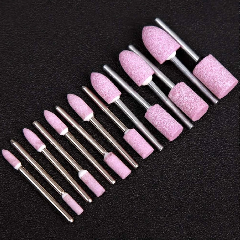 

Портативная резиновая керамическая шлифовальная головка из хлопкового фетра, вращающийся инструмент для шлифования и полировки камней, набор шлифовальных кругов 2,35 мм