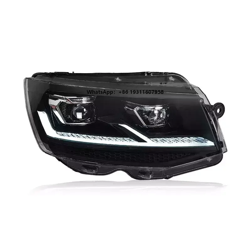 

Headlight Assembly for Multivan Caravelle T6 2016-2018 LED DRL LED Sequential Turn Signal LED Dual Beam Lens
