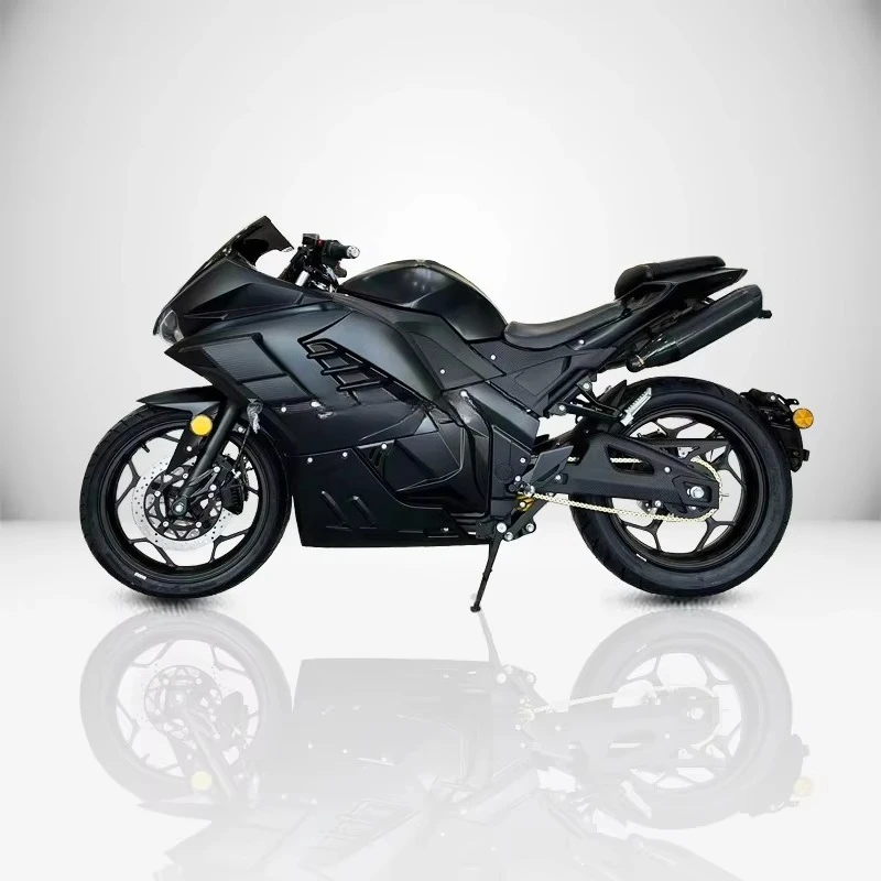 Hot Sale Fashion Lithium Battery E-Motorcycle 3000W Center Motor 72V 130km/h Electric Motorcycle for Adult