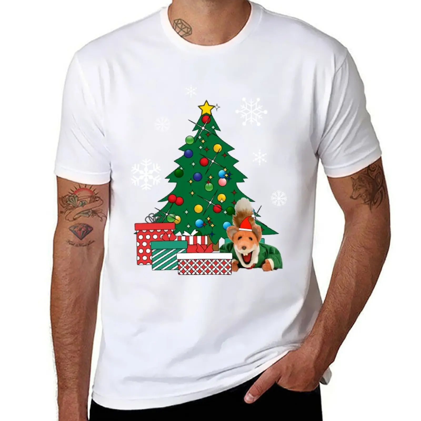 

Basil Brush T-Shirt cotton t shirt pack cotton t shirts man 100% T-Shirt