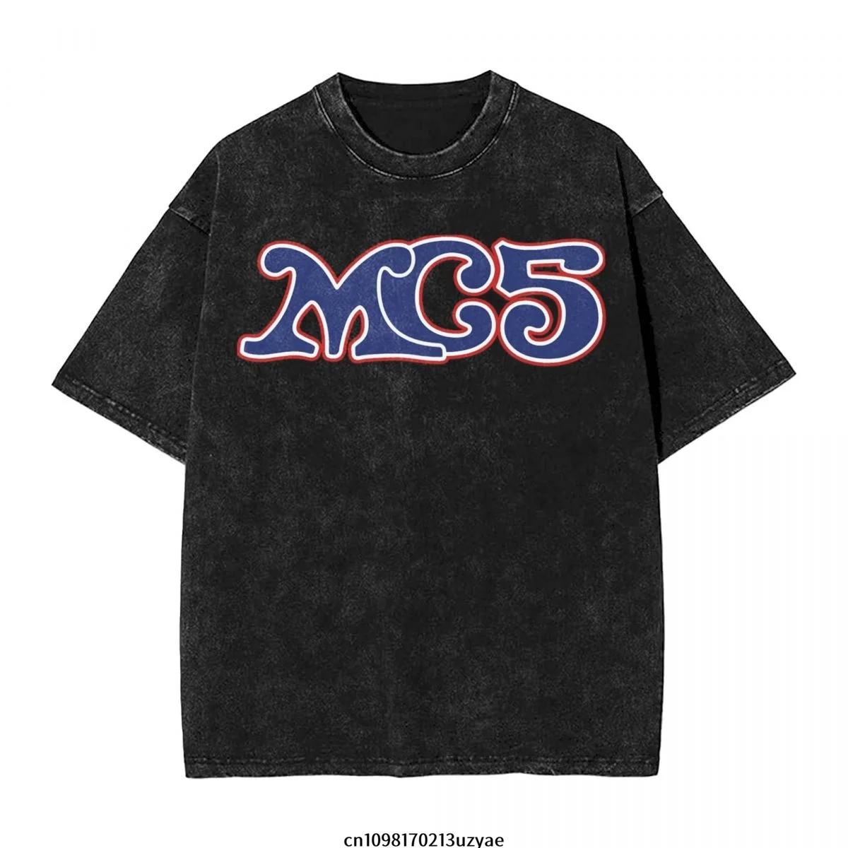 

Мужская винтажная хлопковая футболка MC5 с коротким рукавом, летняя футболка в стиле хип-хоп