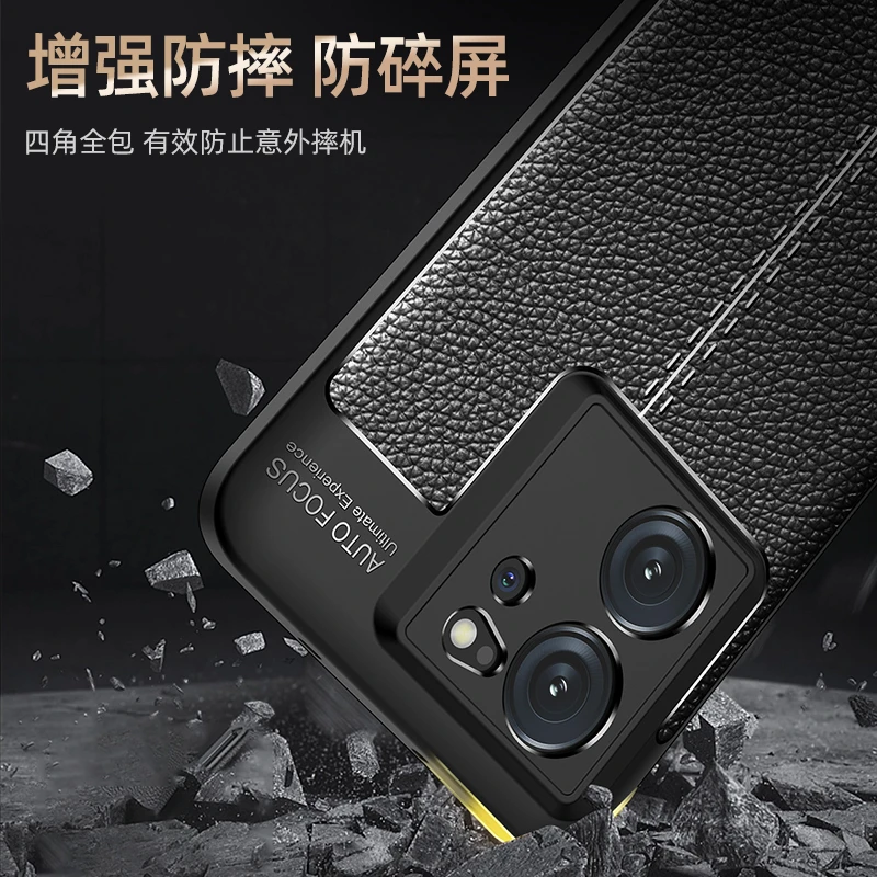 For Cover Xiaomi Mi 13T Pro Case For Mi 13T 13 T Capas Shockproof Phone Back Armor Soft TPU Leather Fundas Mi 13 T 13T Pro Cover