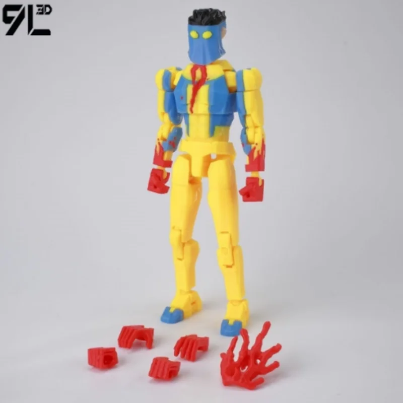 En stock, figurines d'action de la série Invincible imprimées en 3D, tous les jouets, modèle d'anime, Lucky Dummy 13, super-héros, ornements multi-articulés, jouet