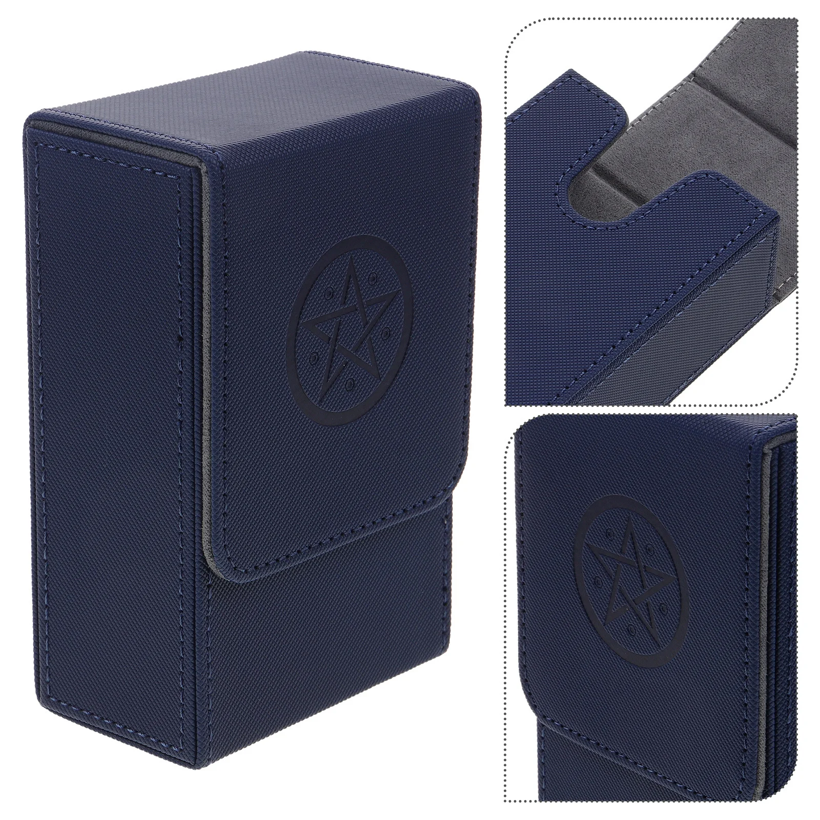 

Tarot Card Storage Box Pu Portable Organizer For Cards Diary Envelope Postcard Check Rectangular Storage Container