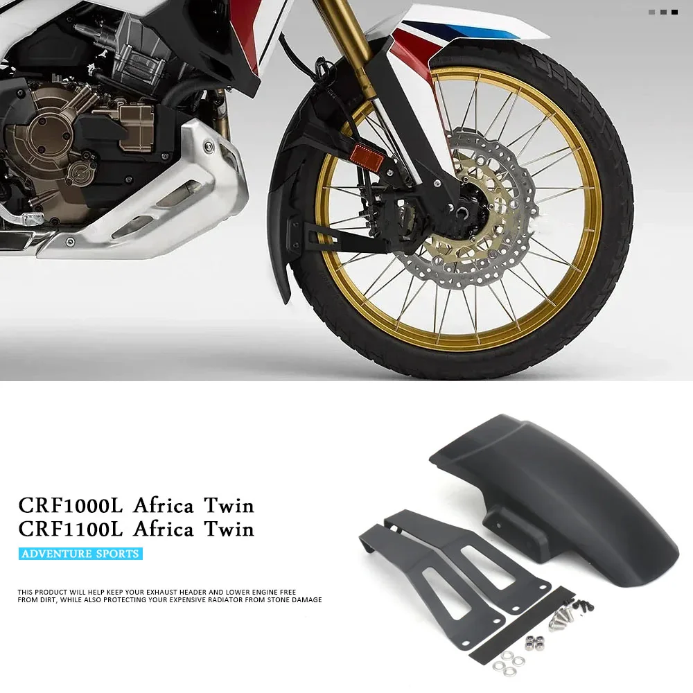 

Front Fender Mudguard Guard Motorcycle For Honda CRF1100L CRF 1100 Africa Twin Adventure Sports 2020-2023 CRF1000L AFRICA TWIN