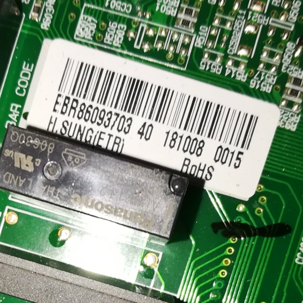 Tablero de control del inversor de la placa base original EBR86093703 para el refrigerador LG