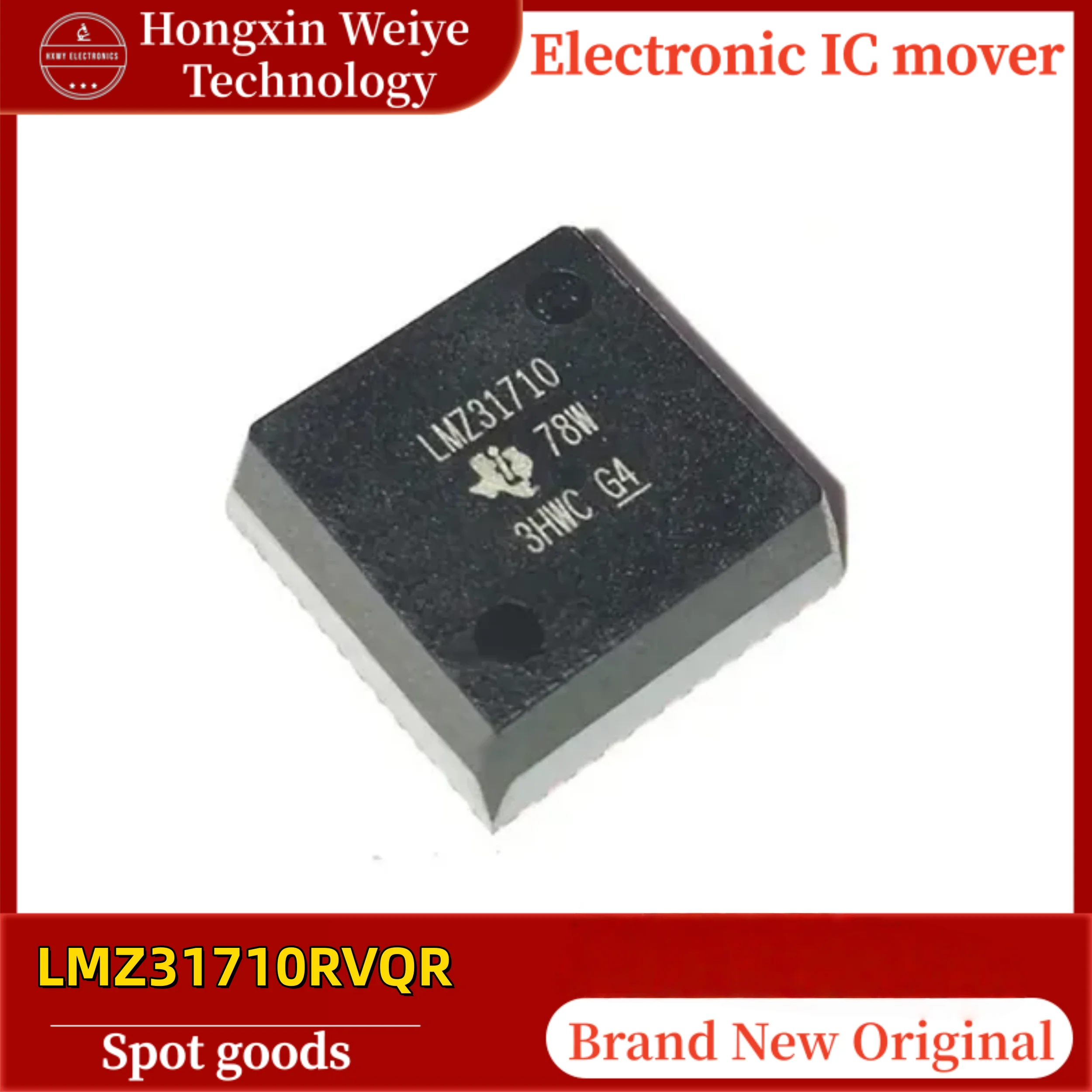 2/10 PCS LMZ31710RVQR LMZ31710 BQFN-42 Isolated Power Module 2.95V~17V Brand New In Stock Fast Shipping