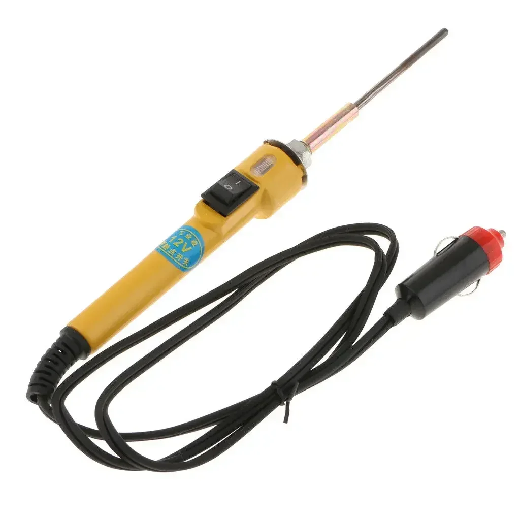 Durable High quality New Electric soldering iron 265 x 30 mm 90 cm External Heating Safe Soldering Iron 12V 1Pcs