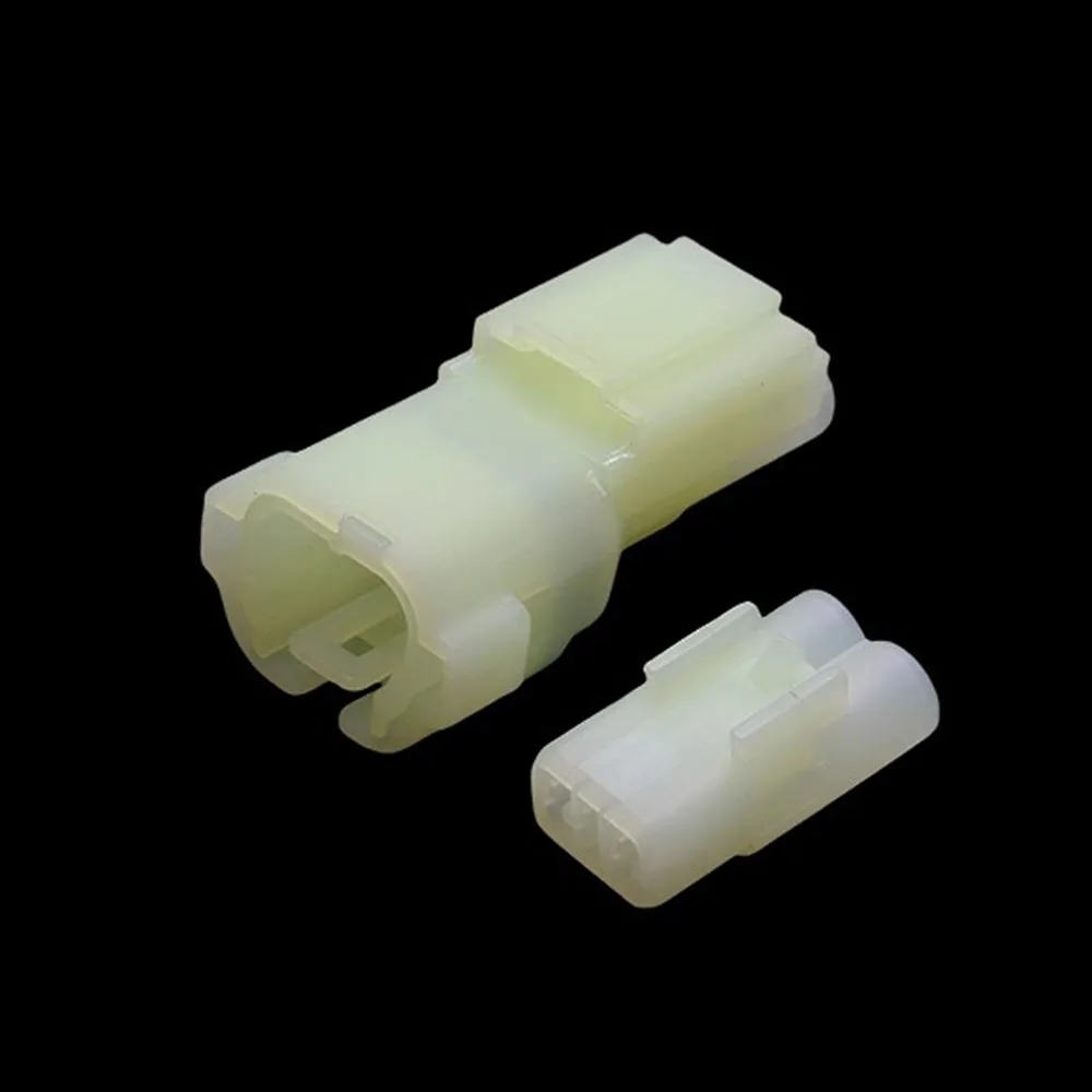 2P Waterproof Connector White for the Automobile Motocycle  Harness plug