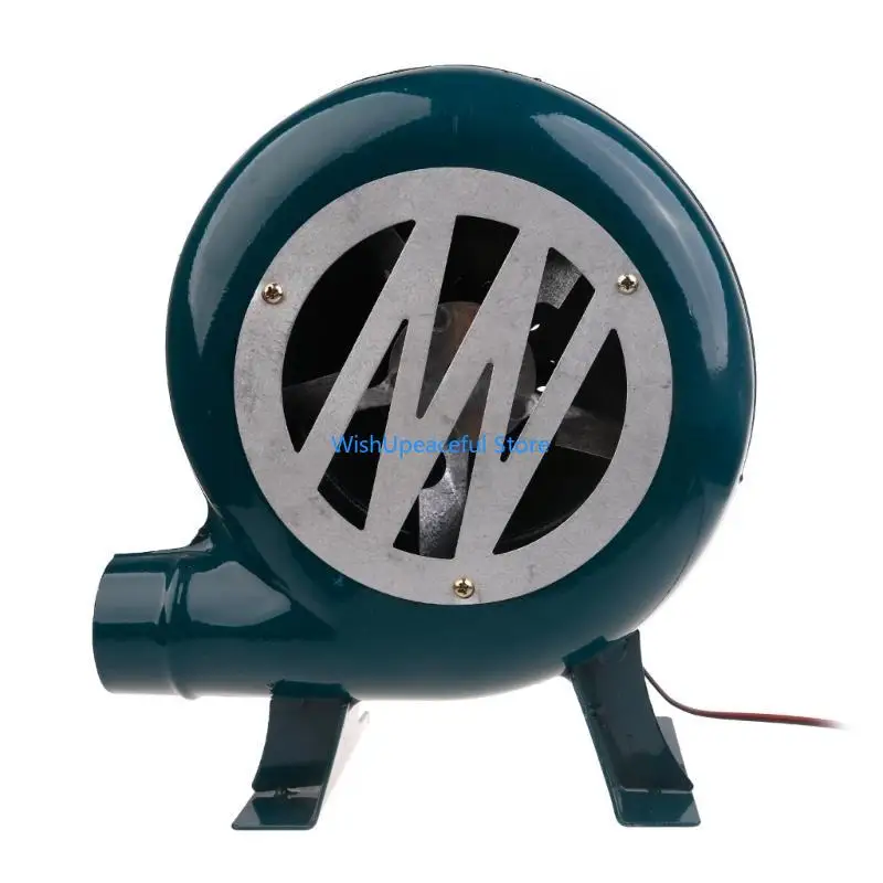 34YA مروحة شواء محمولة DC12V 30/40/60/80/100 واط منفاخ AirTurbo لمخيم الشواء والنزهات