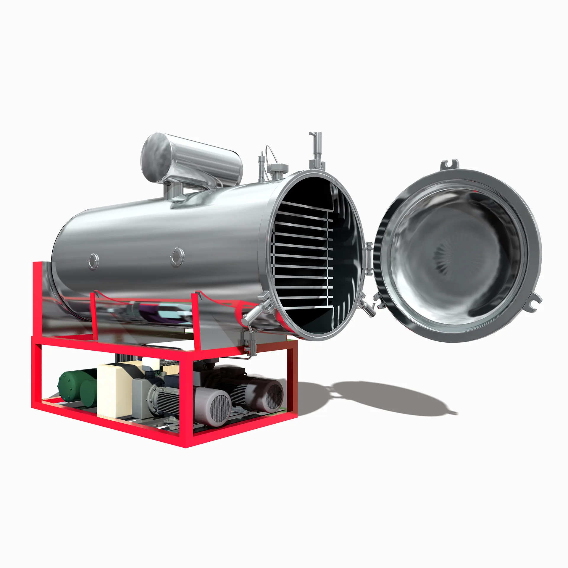 Piccolo aspirapolvere completamente automatico per erbe medicinali cinesi, sanguigni, corna di cervo, attrezzature per l'essiccazione a bassa temperatura, frutta e