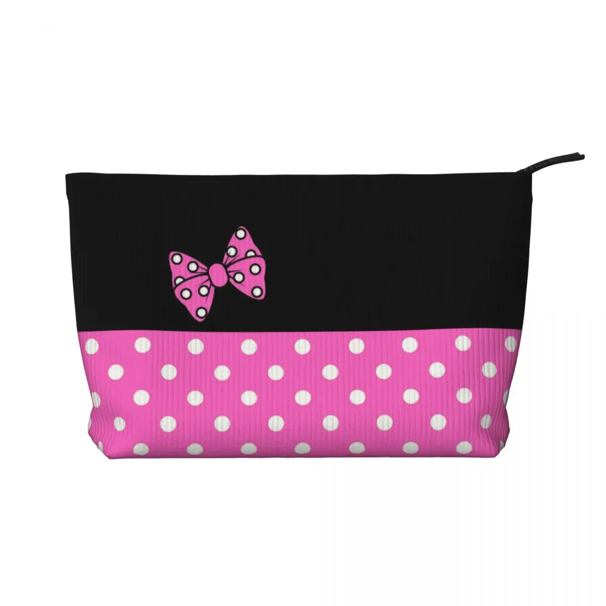 Custom Mickey Minnie Mouse Cosmetic Bag Women Cute Big Capacity Makeup Case Beauty Storage Toiletry Bags