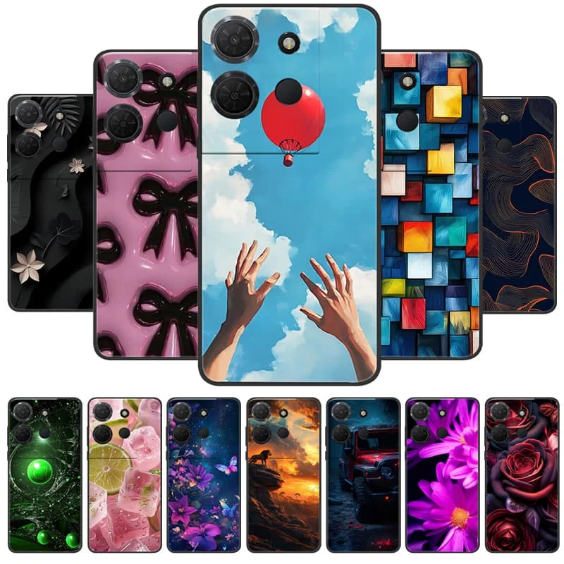 Para tcl 505 503 50 se 403 caso macio tpu silicone capa traseira para coque tcl 403 505 t509k t5094 protetor casos de telefone tcl505 capa