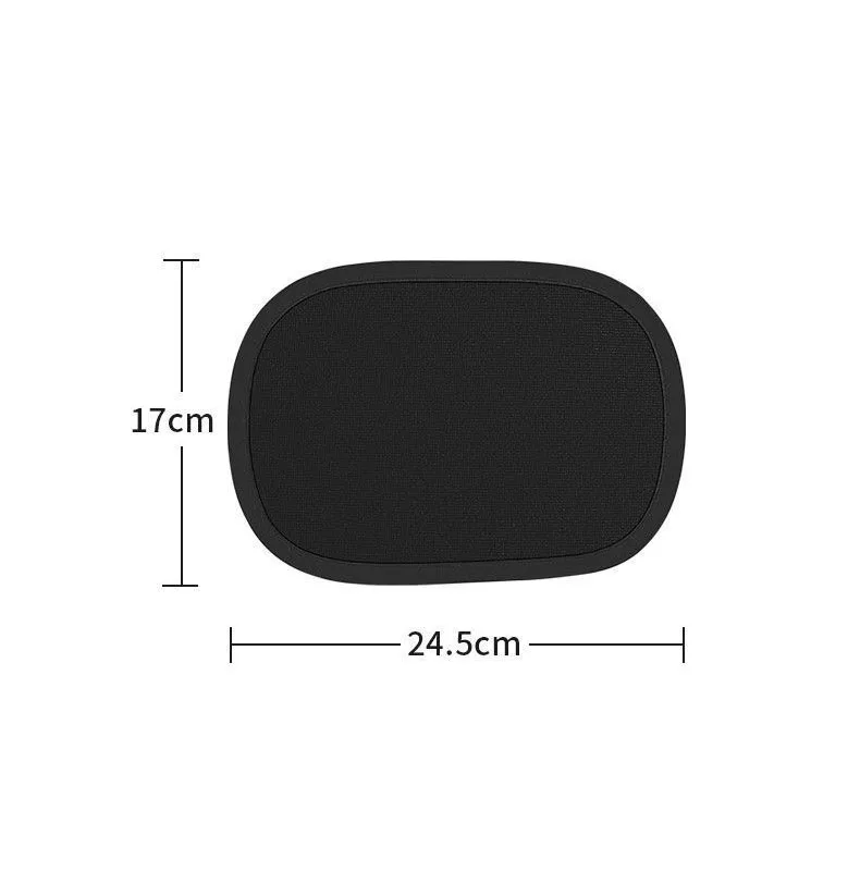 Side Window Sun Shade for Car Electrostatic Curtains Anti-Glare Car Sun Protection Cover Interior UVR Blocking