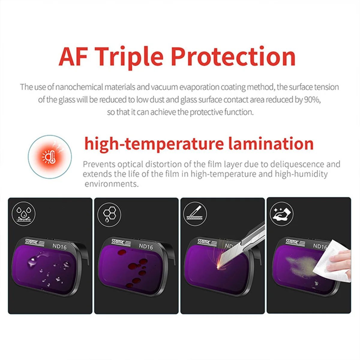 

A003 for Mini 4K Mini 2 SE Mini 2 Special Filter Kit ND8 16 32 64 Filter Kit Heads Camera Lens Accessories