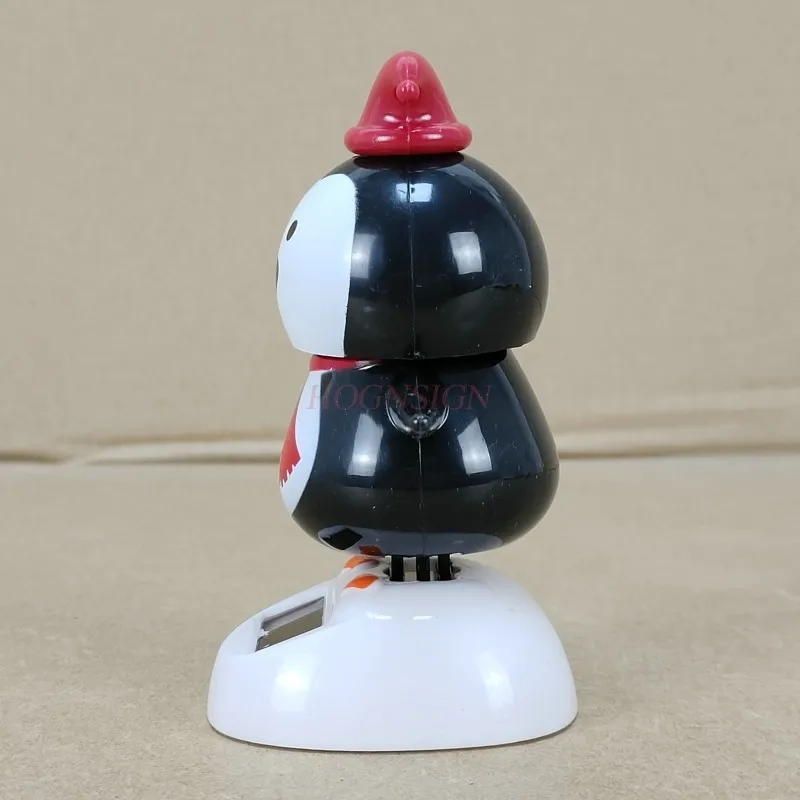 Penguin Swing Pieces Solar Doll Direct Sales Large Congyou Car Interior Ornaments Unisex Plastic Electronic 2021