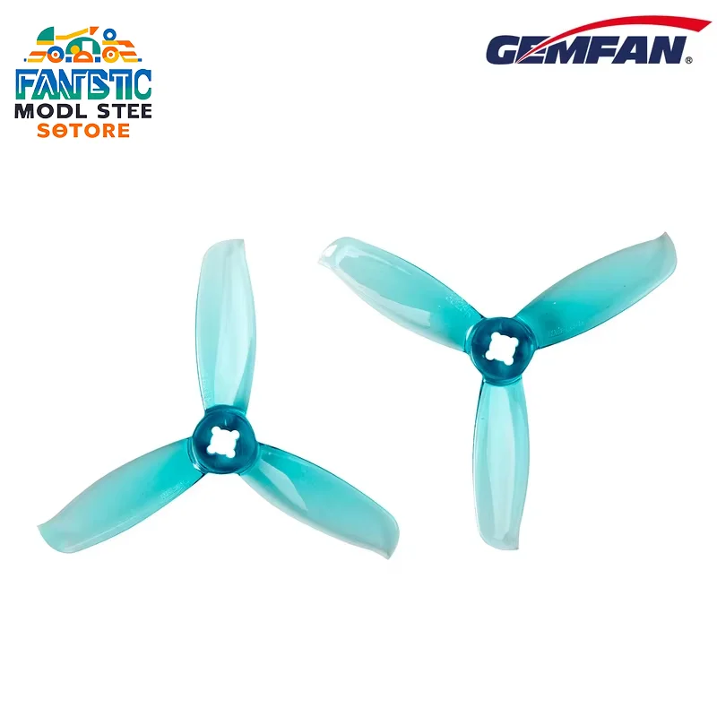 Gemfan Qianfeng-2 Paires de Nouveau Produit 3028 avec 3 Hélices, Compatible pour Vol en Niket Installation d'Hélices PC