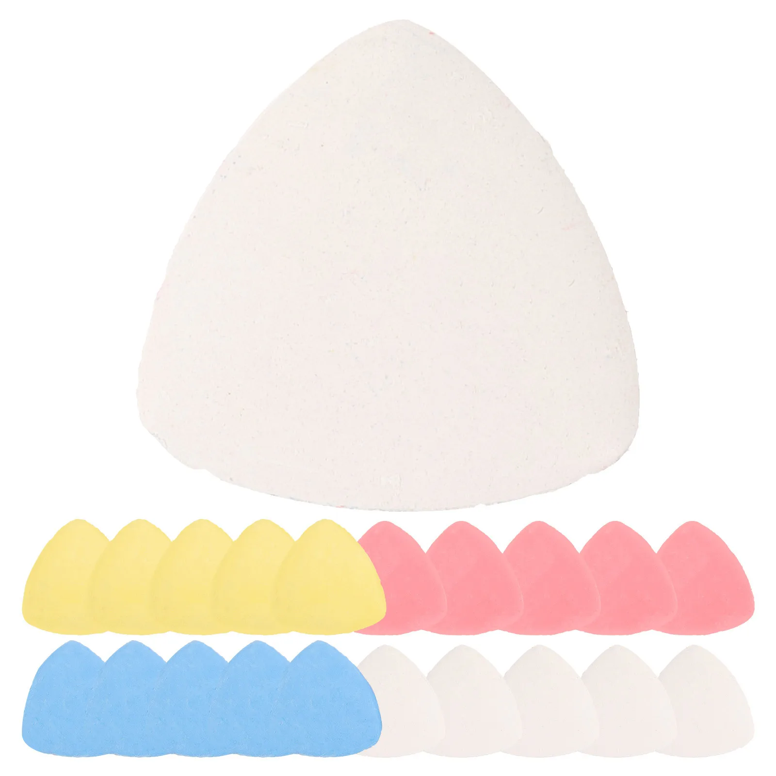 

30Pcs Sewing Fabric Chalk Professional Tailor Markers Strong Color Fastness Triangle Shape Sewing Tools for Accurate Results