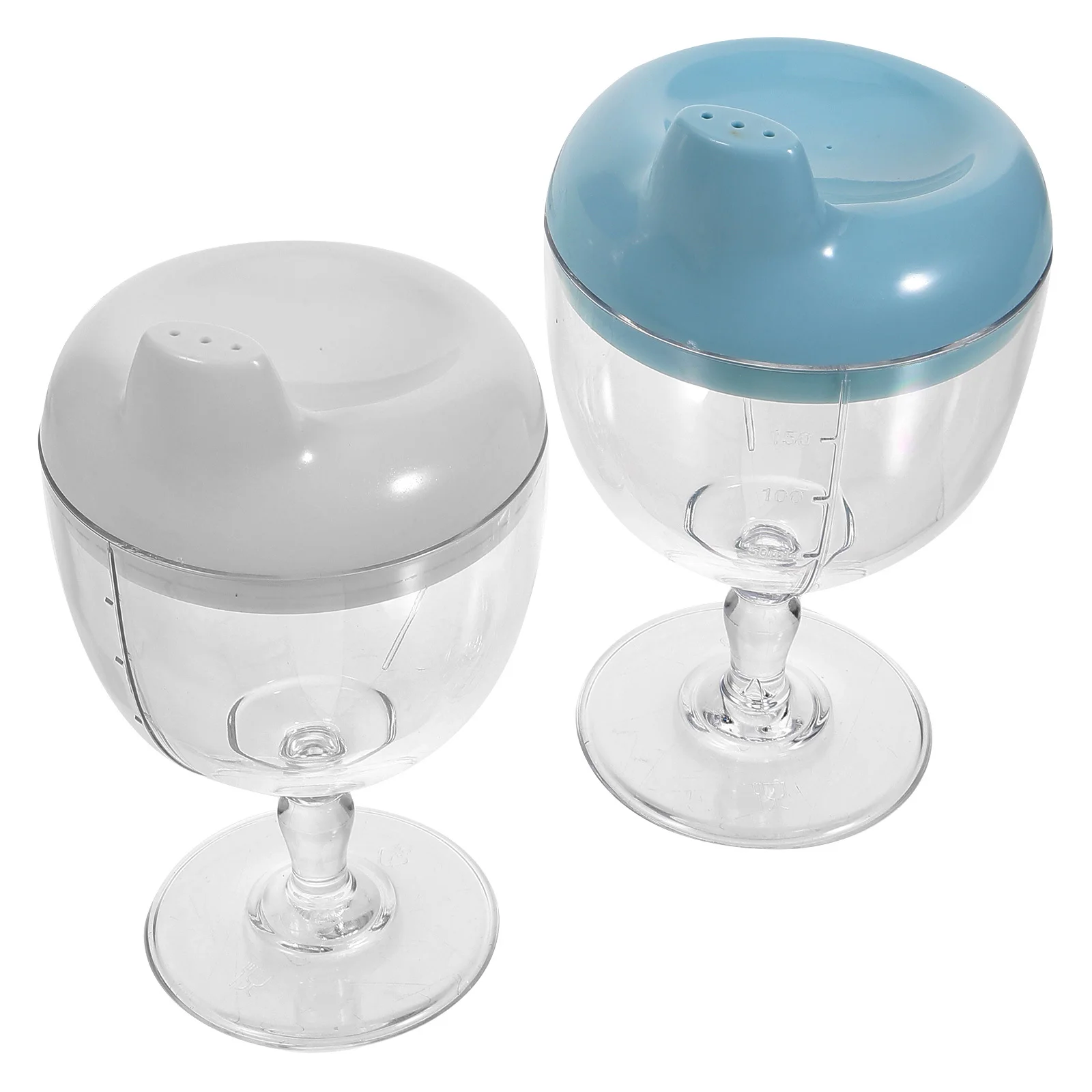 

2 шт. чашка для воды для малышей с ручкой, герметичная детская тренировочная чашка, милый дизайн для закусок или напитков, идеальный подарок на день рождения