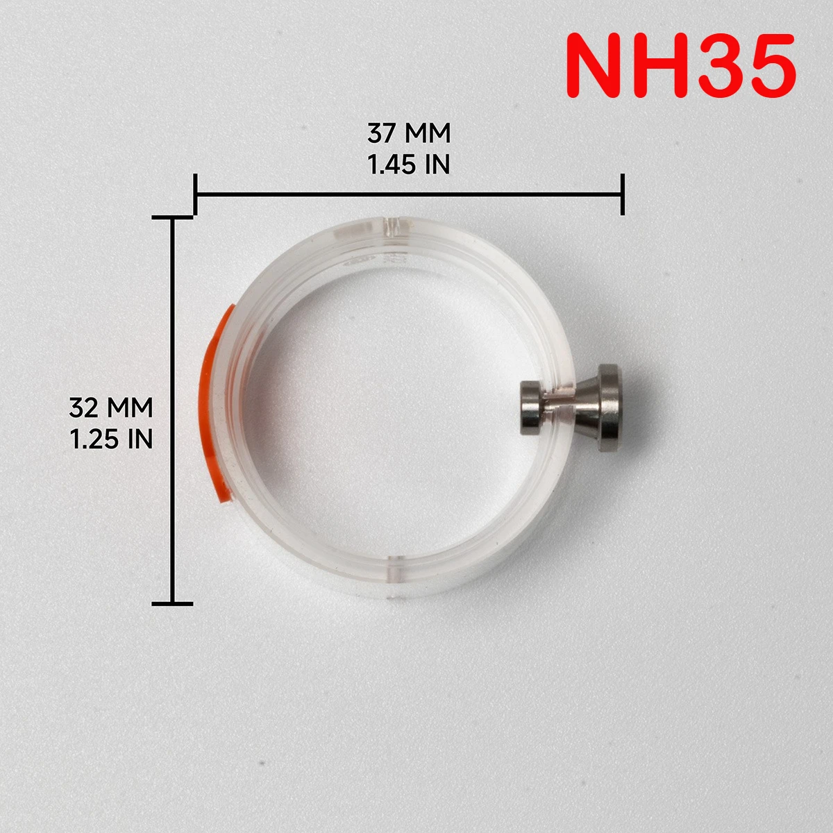 時計修理ツール NH35/2824/4130/3235 アクリル素材時計ムーブメントホルダーポータブル時計メーカー時計修理用