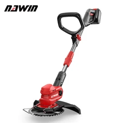 NAWIN cordless Brushless electric lawn mower Power small household lawn mower rechargeable agricultural lawn mower divine tool