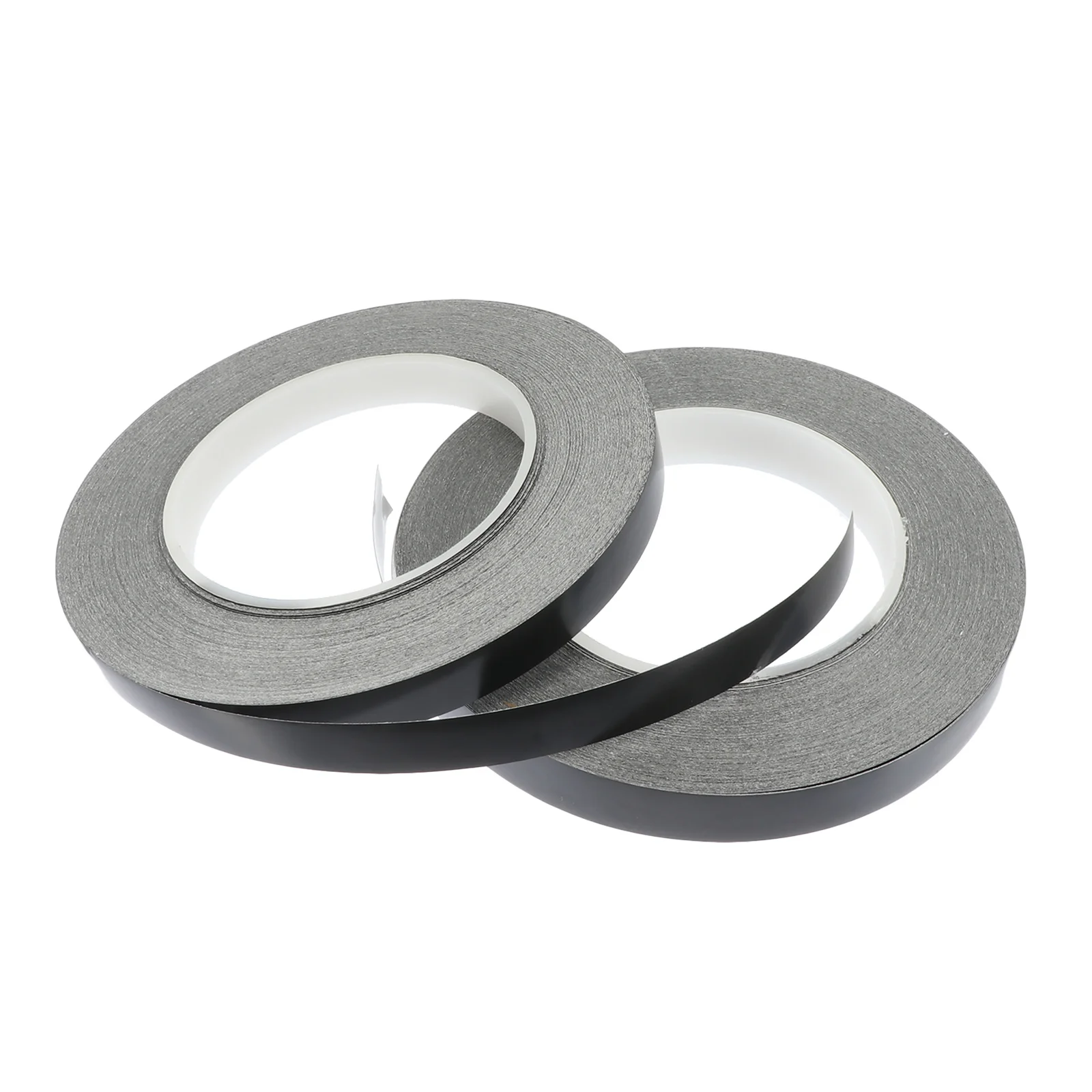 

2 Rolls Black Phone Repair Adhesive Tape Premium Pet Material Strong Stickiness for LCD Screen Repair Shading Phone Screen Tape