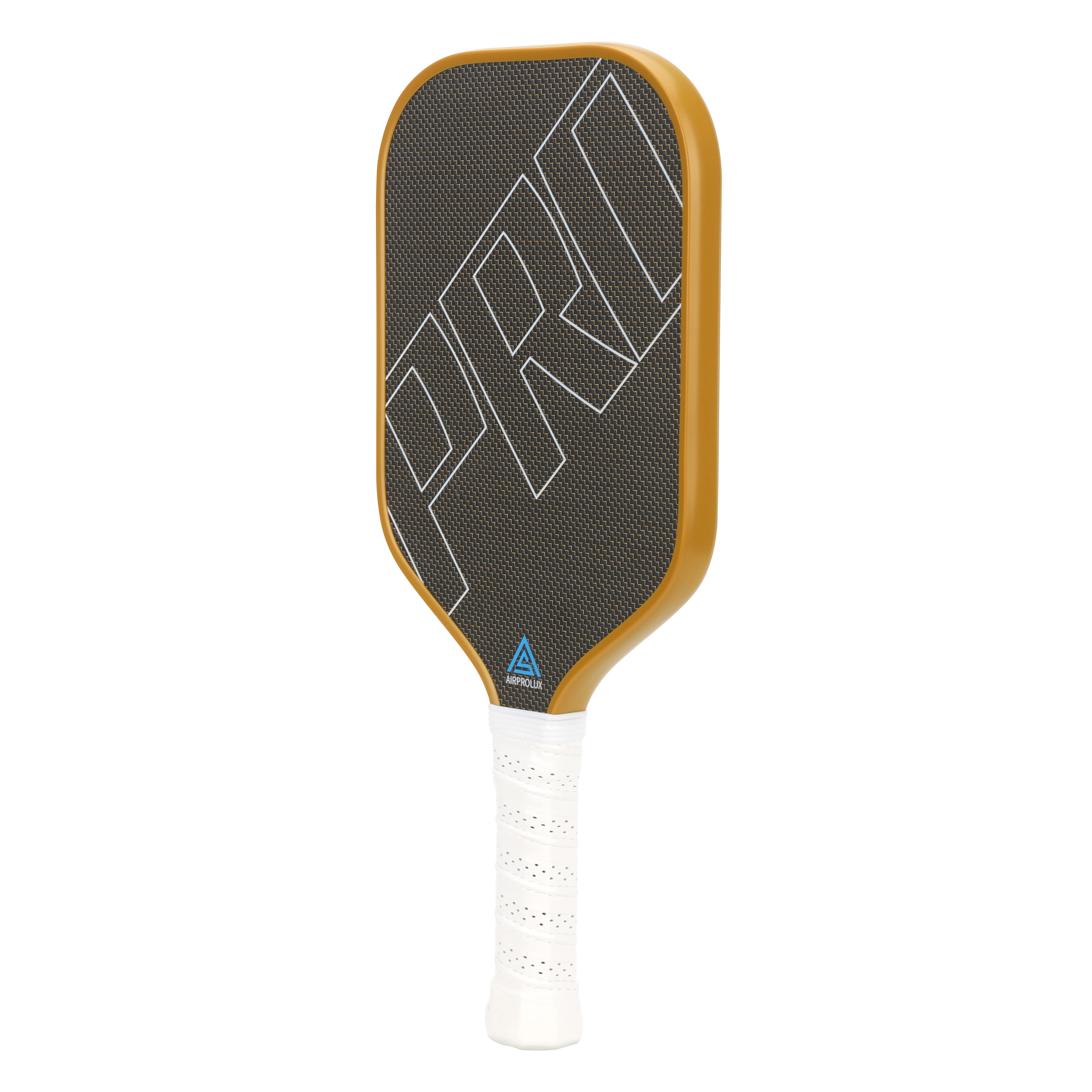 Factory Wholesale 2024 Pickleball Paddle Titanium Carbon Fiber T700 Friction Surface Pickleball Paddles 16mm Textured Surface