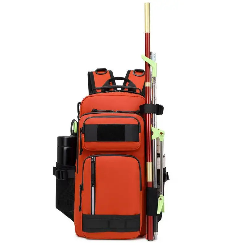 

Multifunctional Waterproof Large Capacity Travel Backpack Ultra-Light Tactical Luabag Fishing Tin Box Pack