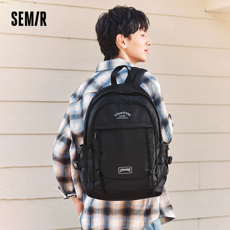 

Semir Backpack Men 2024 New Large Capacity Travel Bag Student Computer Bag Commuter Schoolbag Couple Backpack Trendy Backpack