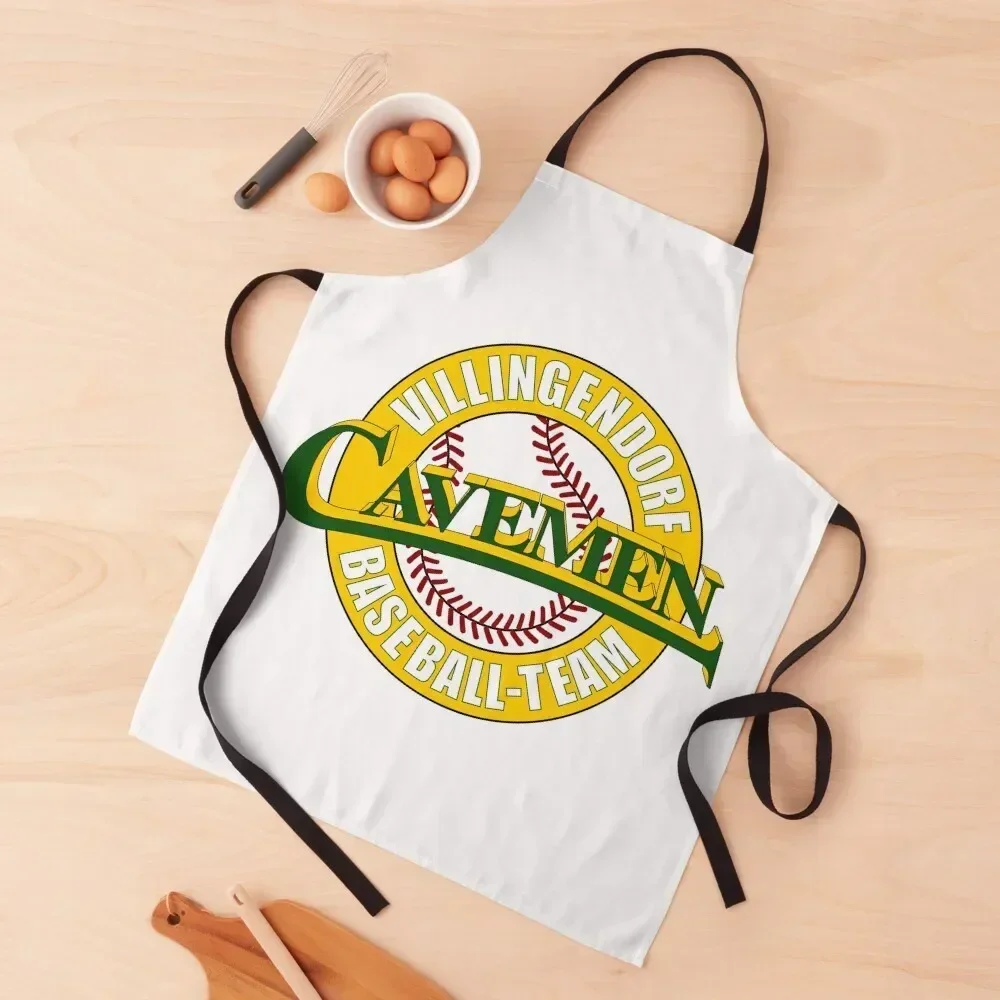 

Baseball-Team Cavemen Villingendorf e.V. - Logo - Apron restaurant accessories chef for man Customizable Funny Apron